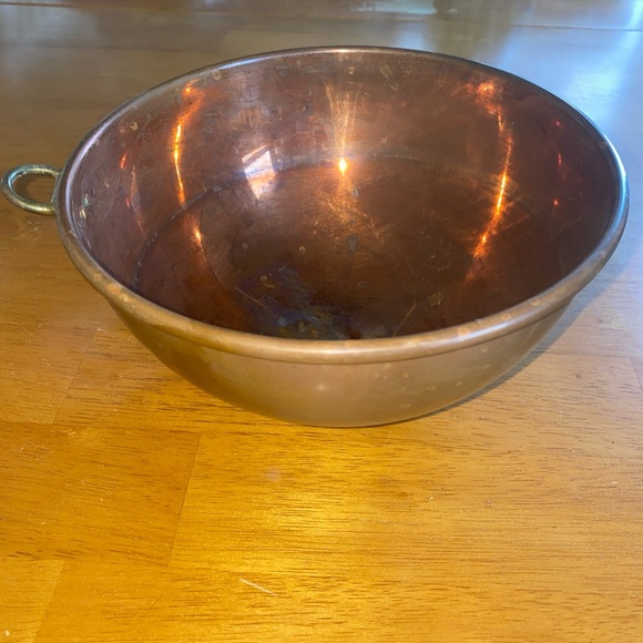 Benjamin & Medwin Copper Planter bowl vintage 1lb 6oz wall Art NY RARE - Picture 1 of 8